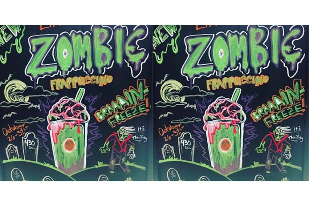 Seram, Minuman Ini Berbentuk Zombie untuk Halloween