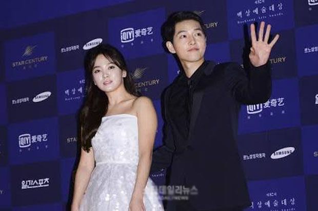 Song Joong Ki & Song Hye Kyo Sewa Bodyguard di Pesta Pernikahan