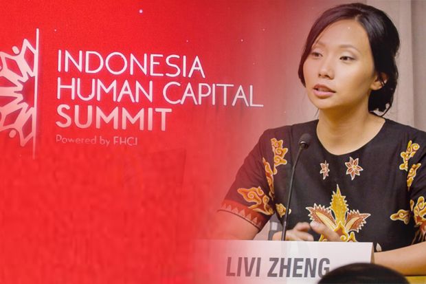 Livi Zheng Jadi Pembicara di Forum Human Capital Terbesar