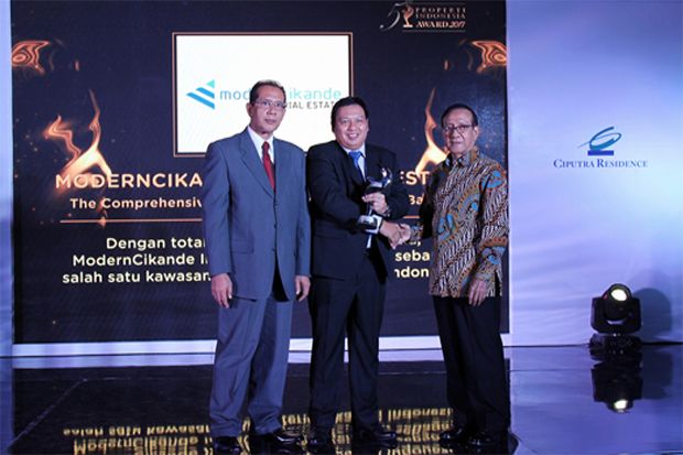 Dua Proyek Modernland Realty Raih Properti Indonesia Awards 2017