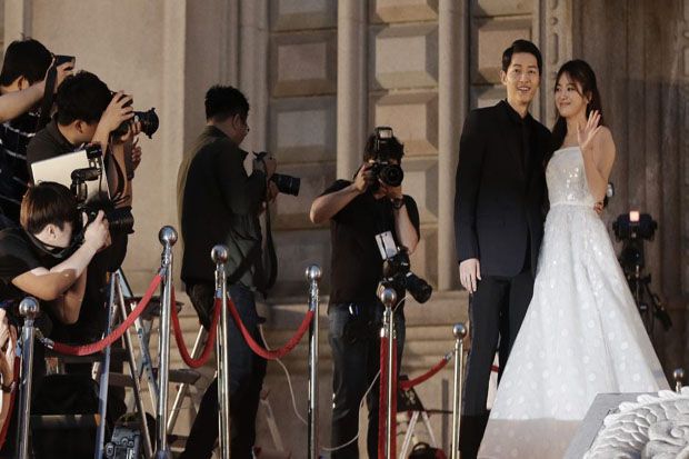 Pernikahan Song Joong Ki dan Song Hye Kyo Berkonsep Outdoor