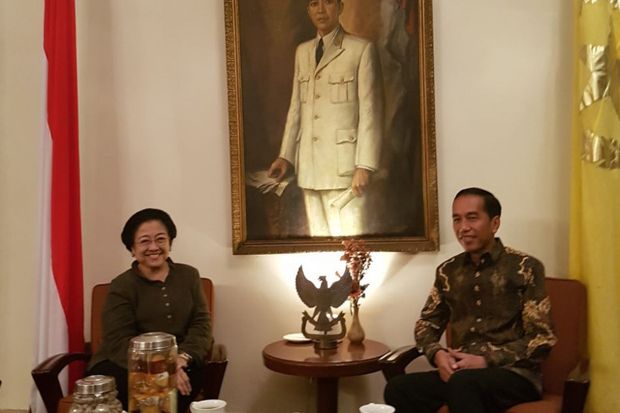 Pertemuan 3 Jam, Jokowi-Megawati Makan Sayur Lodeh Kesukaan Bung Karno