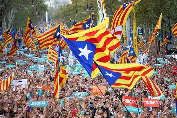 Ambil Alih Barcelona, Spanyol Dicap Lakukan Kudeta di Catalonia
