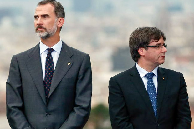 Pemimpin Catalan Tuding Raja Spanyol Dukung Agresi Madrid