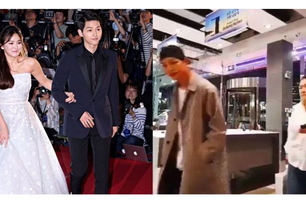 Song Joong Ki Terus Temani Song Hye Kyo Berbelanja