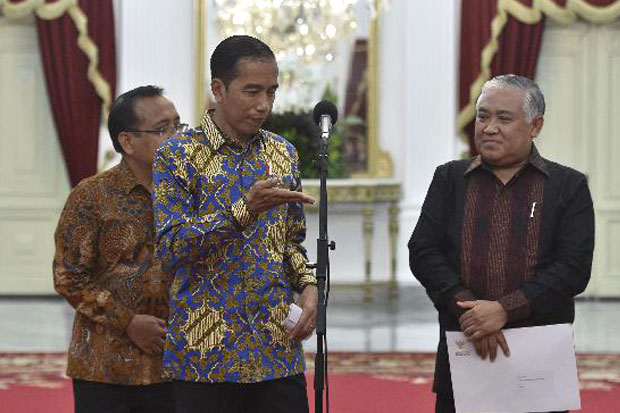 Jokowi Minta Din Syamsuddin Promosikan Kerukunan RI