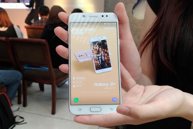 Spesifikasi Samsung Galaxy J7+ Ideal untuk Swafoto