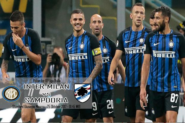 Preview Inter Milan vs Sampdoria: Pertahankan Catatan yang Belum Ternoda