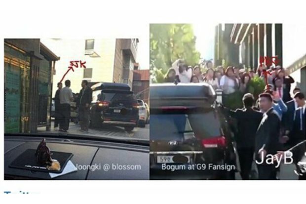 Manis, Song Joong Ki Berbagi Mobil dengan Park Bo Gum