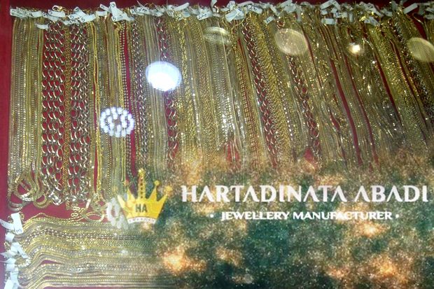 Hartadinata Abadi Ramaikan Pameran Perhiasan di Surabaya