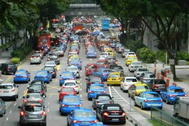 Singapura Bidik Pertumbuhan Kendaraan Bermotor 0% Per Tahun