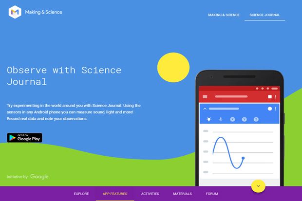 Dibisiki Guru, Google Buat Aplikasi Google Science Journal Lebih Keren