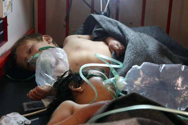 Panel PBB Sebut Pasukan Assad Dalang Serangan Gas Sarin