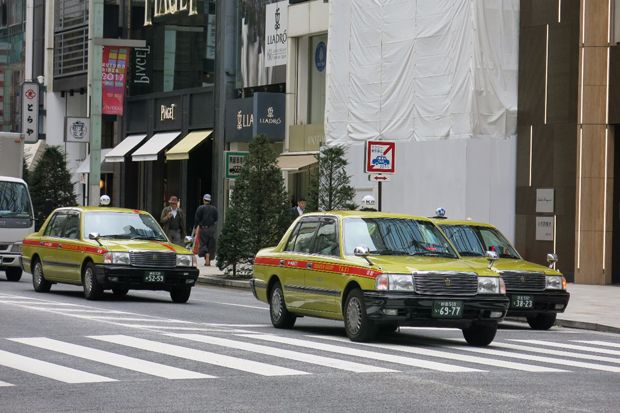 Taksi Online di Tokyo Kalah dari Taksi Konvensional