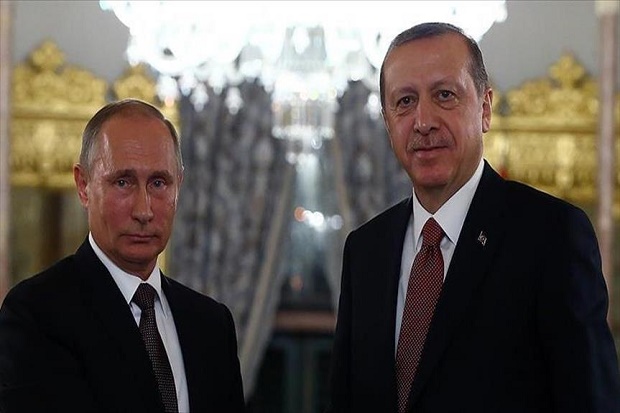 Lewat Telepon, Erdogan dan Putin Bahas Krisis Suriah