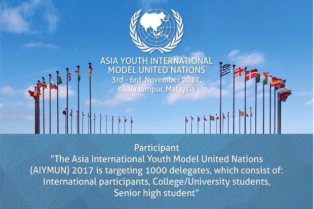 Pemuda Indonesia Jadi Sekjen Asia Youth International Model United Nations