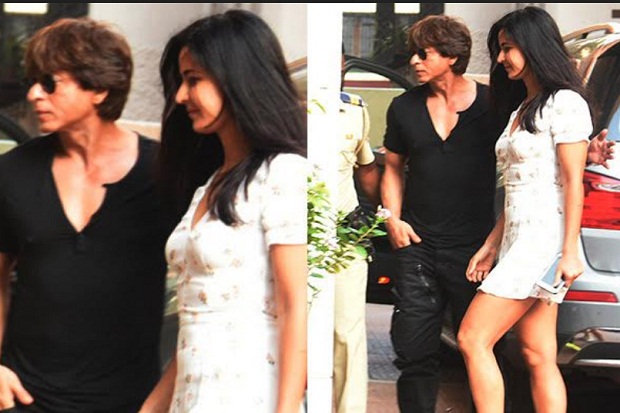 Shahrukh Khan Jalan Bareng dengan Katrina Kaif