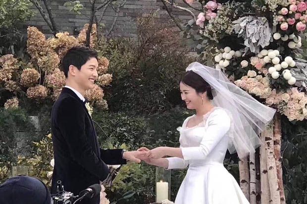 Begini Prosesi Pernikahan Song Joong Ki dan Song Hye Kyo