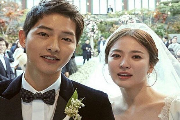 Rayakan Pernikahan, Song Joong Ki dan Song Hye Kyo Berdansa