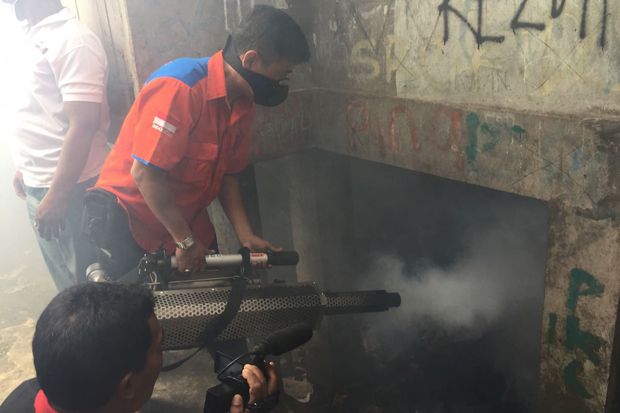 Rescue Perindo Asapi Ratusan Rumah di Palembang