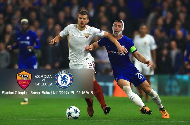 Preview AS Roma vs Chelsea: Hujan Gol Bisa Terulang