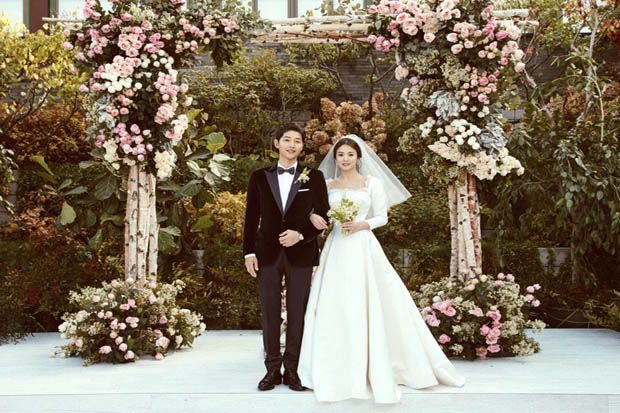 Pernikahan Song Joong Ki dan Song Hye Kyo Telan Miliaran Rupiah