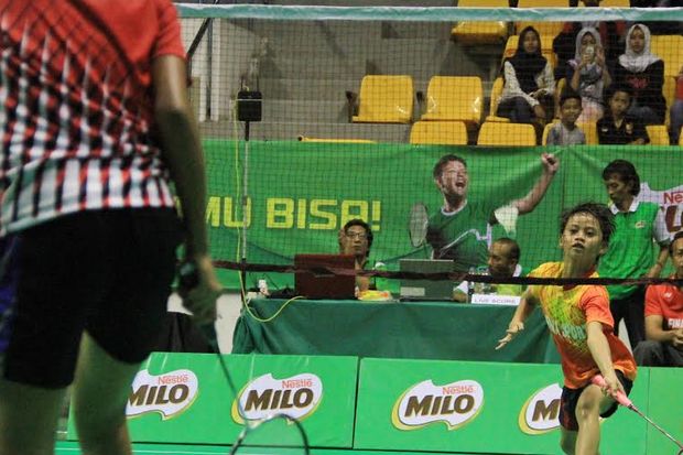 Kegigihan Jadi Modal Alfira Juarai SIRNAS-MILO Badminton Competition