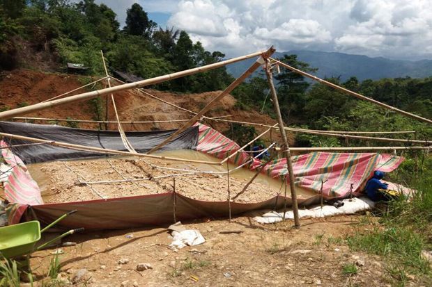 Parah, Pelaku PETI di Lolayan Mulai Merambah Taman Nasional