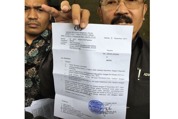 Laporkan Pimpinan KPK ke Polisi, Pengacara Novanto Dinilai Salah Alamat