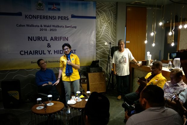 Koalisi Golkar-Demokrat Siap Menangkan Duet Nurul Arifin-Chairul Hidayat