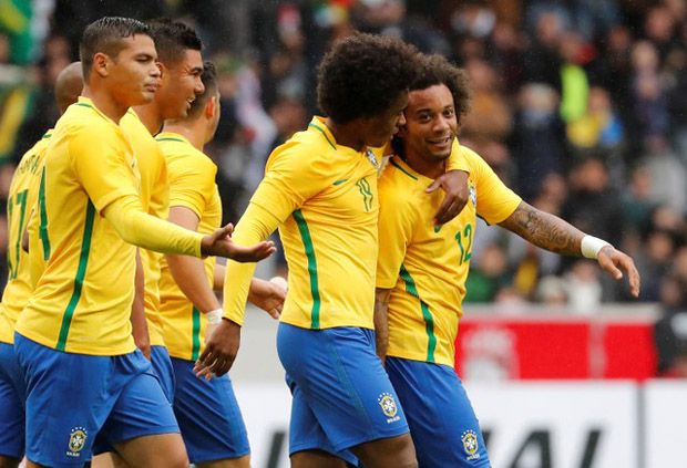 Gol Spektakuler Marcelo Warnai Kemenangan Brasil atas Jepang