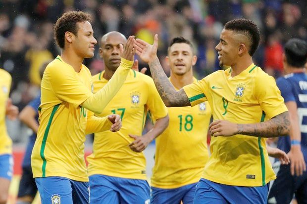 Menerawang Kekuatan Timnas Brasil Jelang Piala Dunia 2018