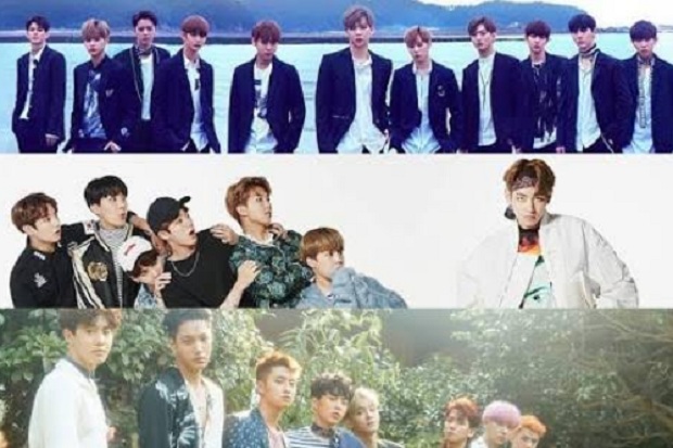 Hebat, Wanna One Berhasil Kalahkan BTS dan EXO