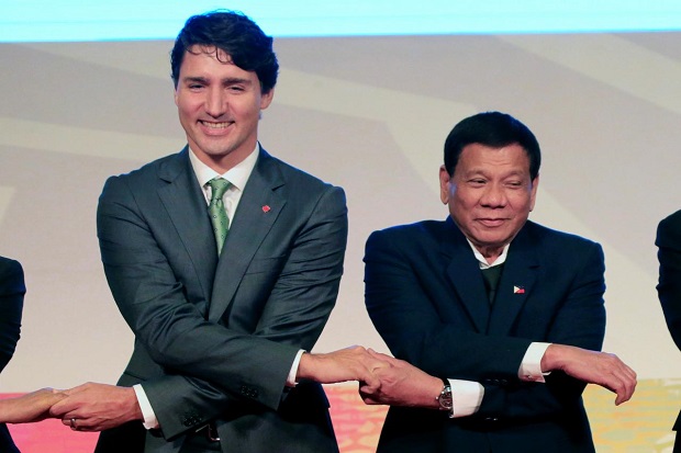 Duterte Jengkel PM Kanada Tanya Perang Narkoba Filipina