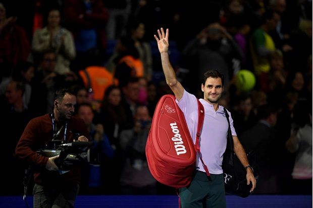 Federer Lolos ke Semifinal
