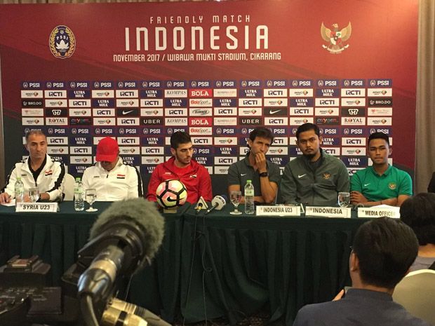 Timnas Indonesia U-23 Antisipasi Umpan Jauh Suriah