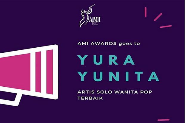 Kalahkan Agnez Mo, Yura Yunita Jadi Artis Solo Wanita Pop Terbaik