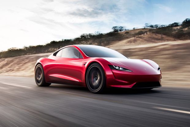 New Tesla Roadster Melesat 97 Km/Jam dalam Waktu 1,9 Detik