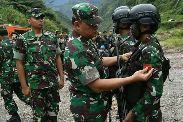 58 Prajurit Raider dan Kopassus Terima Kenaikan Pangkat Luar Biasa dari Panglima