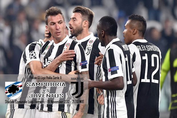 Preview Sampdoria vs Juventus: Tuan Rumah Dalam Ancaman