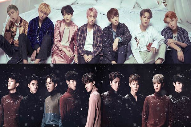 EXO dan BTS Punya Jenis Musik Paling Mendunia Saat Ini