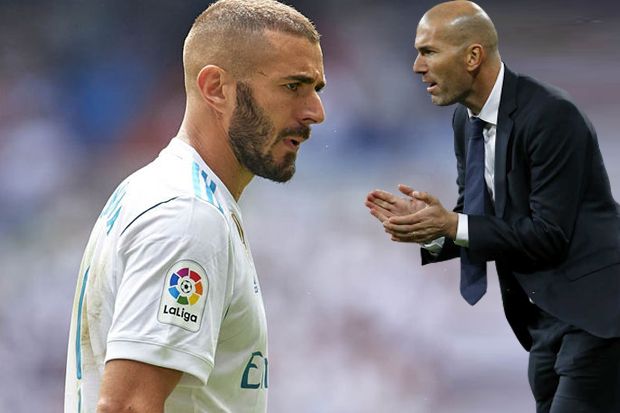 Zidane Berharap Benzema Kembali Gahar di Depan Gawang