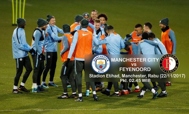 Preview Manchester City vs Feyenoord: Lini Bertahan Tak Banyak Pilihan