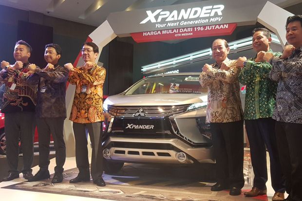 Mejeng di GIIAS Medan, Mitsubishi Janji Produksi Xpander Dipercepat