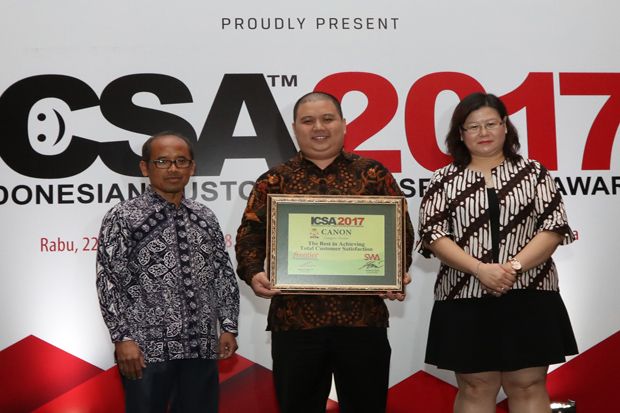 Printer Canon Selama 14 Tahun Raih Indonesian Customer Satisfaction Award