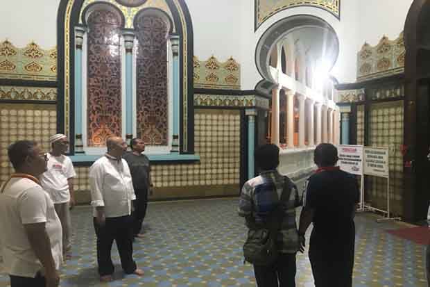 Alhamdulillah! Masjid Raya Al Mashun Medan Direnovasi