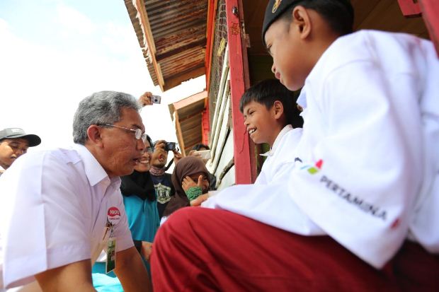 Indonesia Raya Berkumandang di Sekolah Tapal Batas