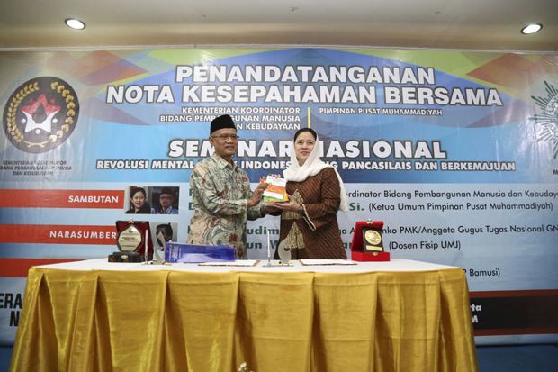 Pemerintah dan PP Muhammadiyah Bersinergi Cetak Manusia Berkualitas