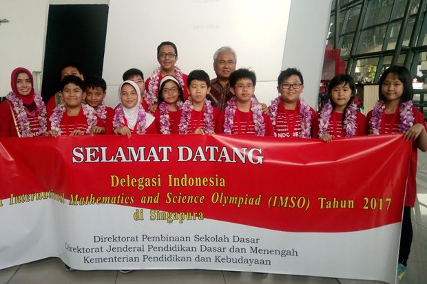 Indonesia Raih 12 Medali di Olimpade Matematika dan Sains