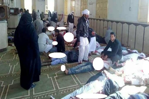 Saksi Bom Sinai: Adegan Mengerikan, Mayat-mayat Bertebaran di Luar Masjid